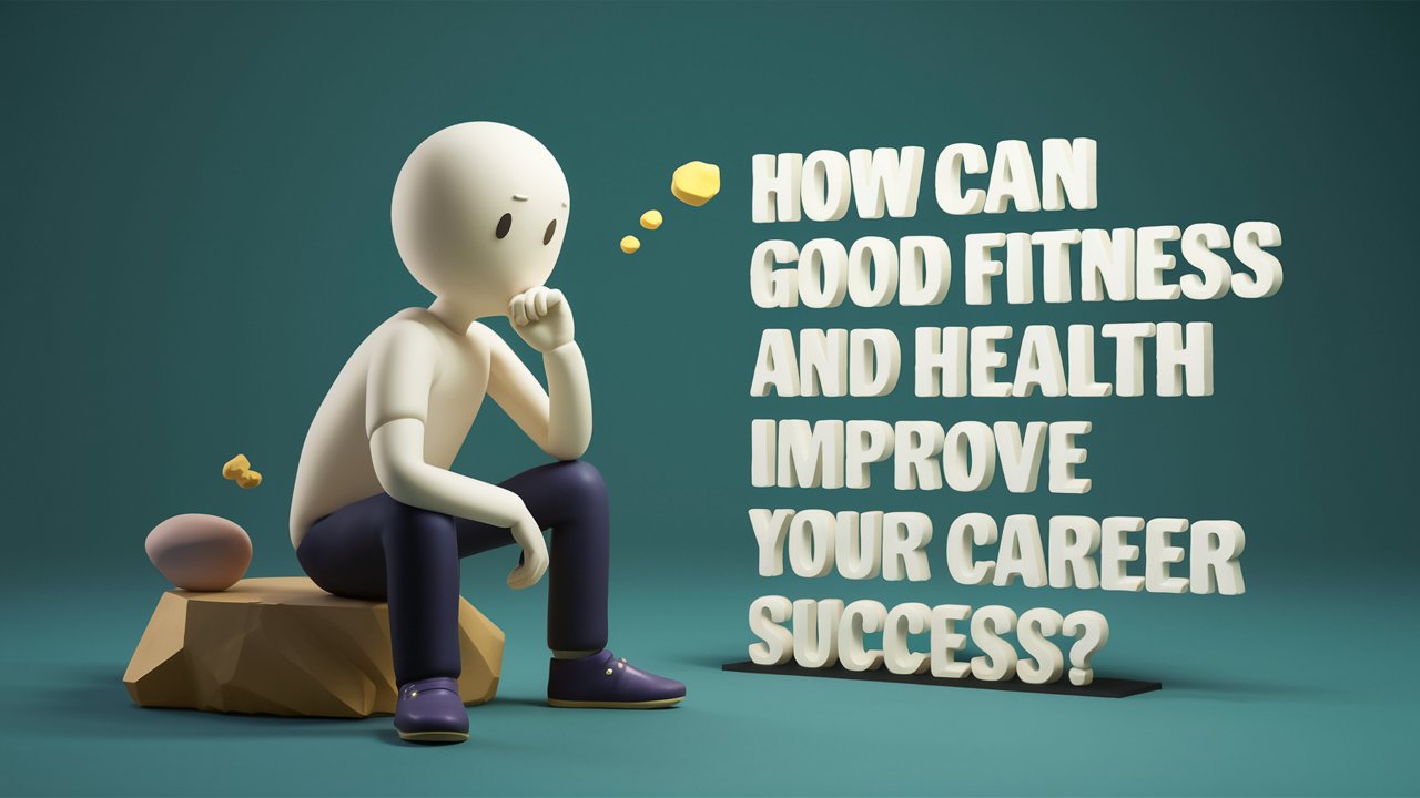 good fitness and health improve your career success