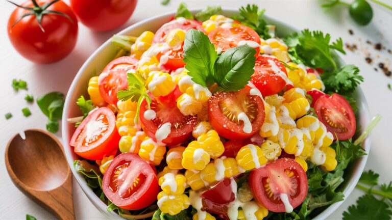 Fresh Corn and Tomato Salad Recipe