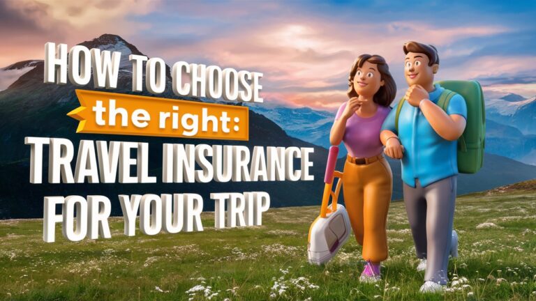 How to Choose the Right Travel Insurance for Your Trip