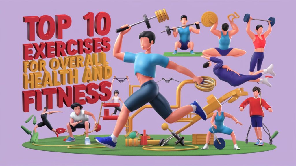 Top 10 Exercises for Overall Health and Fitness