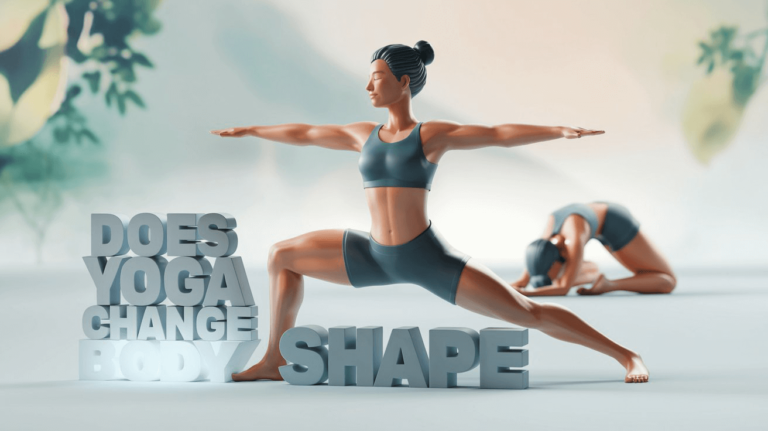 does yoga changes body shape